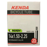 14 x 1.50 - 2.25 Kenda Inner Tube (Schrader Valve) 38/57-254