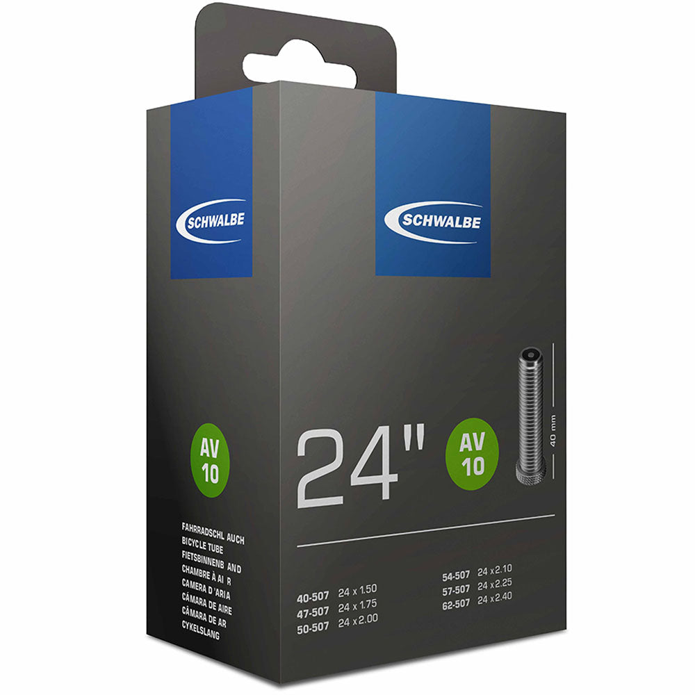 Contrast 2x Schrader Car Valve Mountain Bike MTB Butyl