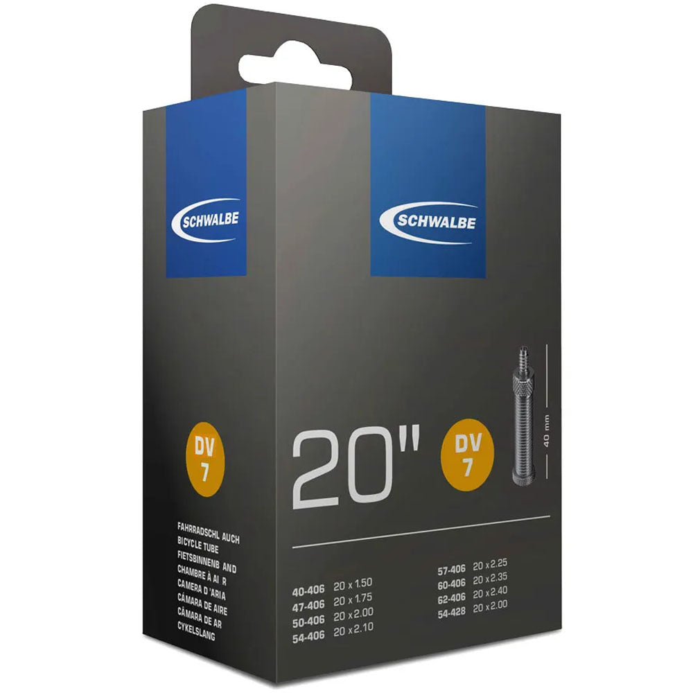 20" x 1.50 - 2.40 Schwalbe Inner Tube No. 7 (AV7, SV7, DV7)