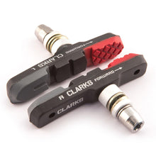 Load image into Gallery viewer, MTB Brake Pads V-Brake Triple Compound Integral Block (72mm) Clarks CP301