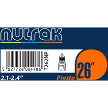 Load image into Gallery viewer, 26 x 2.1 - 2.4 Inch Inner Tube (Presta Valve)