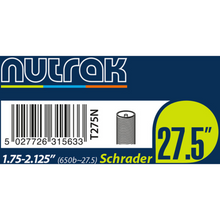 Load image into Gallery viewer, 27.5 x 1.75 - 2.125 Inner Tube (Schrader Valve)