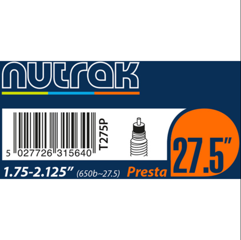 27.5 x 1.75 - 2.125 Inner Tube (Presta Valve)