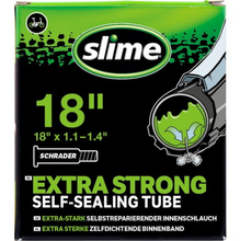 Load image into Gallery viewer, 18 x 1.1 - 1.4" Slime Inner Tube - Schrader Valve