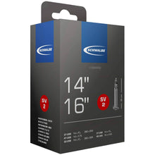Load image into Gallery viewer, 14&quot; x 1 1/4, 1 3/8, 1 5/8 Schwalbe Inner Tube No. 2
