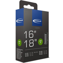 Load image into Gallery viewer, 16&quot; x 1 1/4, 1 3/8, 1 5/8 Schwalbe Inner Tube No.4