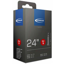 Load image into Gallery viewer, 24&quot; x 1 1/8&quot; 1 3/8&quot; (600 x 28A - 37A) Schwalbe Inner Tube No. 9
