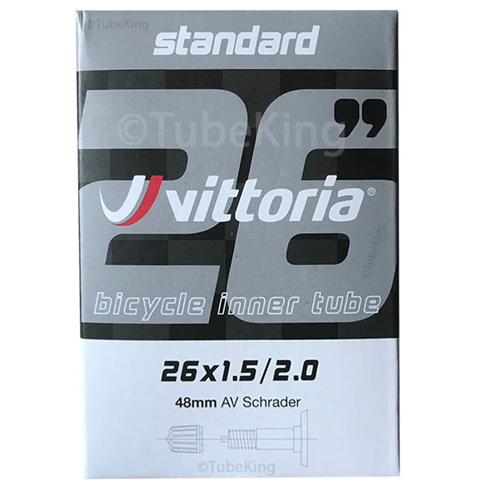 26 x 1.5 - 2.0 inch Vittoria Inner Tube
