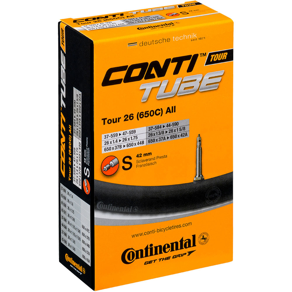 Continental Tour 26 x 1.40 - 1.75 (26 x 1 3/8 - 1 5/8) Inner Tube