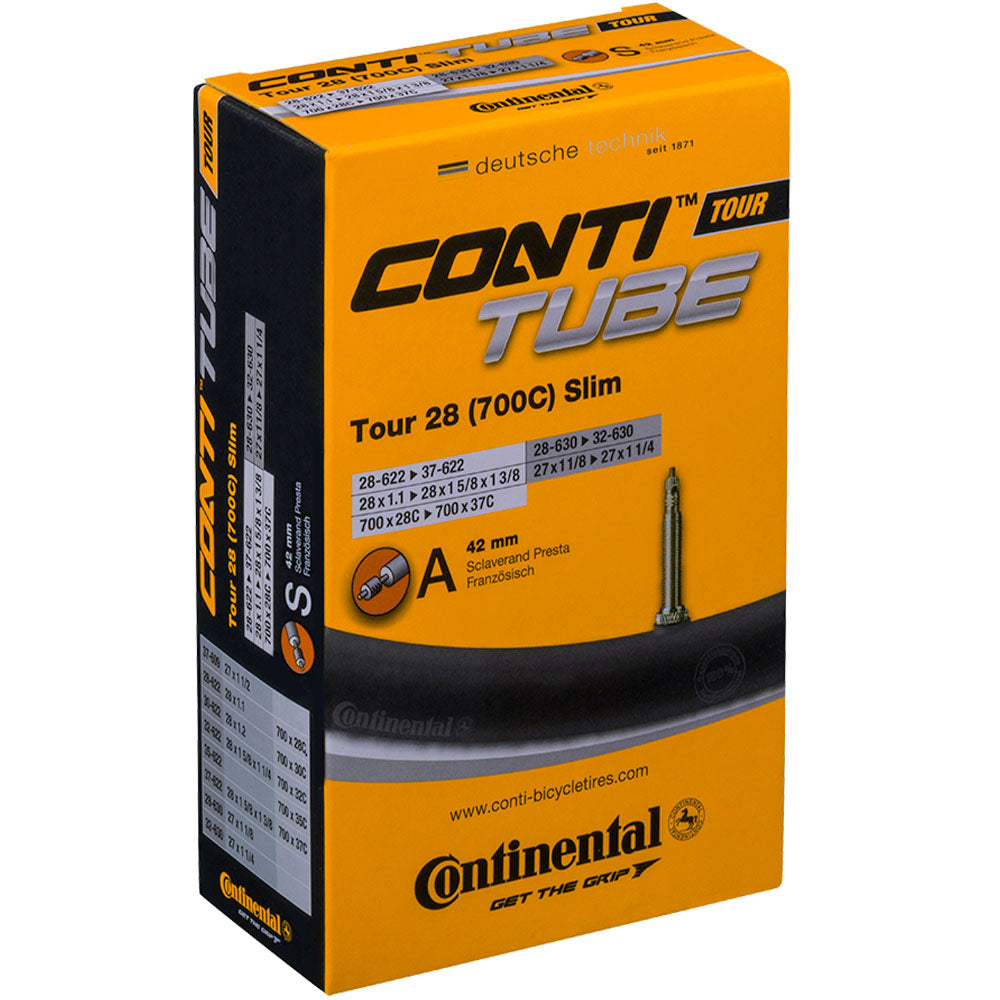 Continental Tour 700 x 28 37 27 x 1 1 4 28 x 1 3 8 1 5 8 Inner Tube