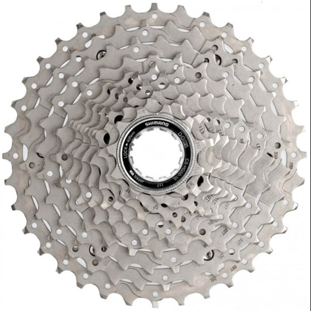 10 Speed - 11-42T - Deore - Shimano HG4100 - Silver Cassette