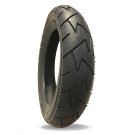 10 x 2.0 Pram Tyre – Mitas 'Comfort' Smooth Tread – (47-152) – Black Replacement Pushchair Tyre