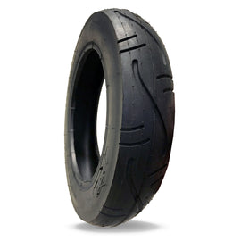 10 x 2 Pram Tyre – Smooth Tread - (50-152) – Black Replacement Pushchair Tyre