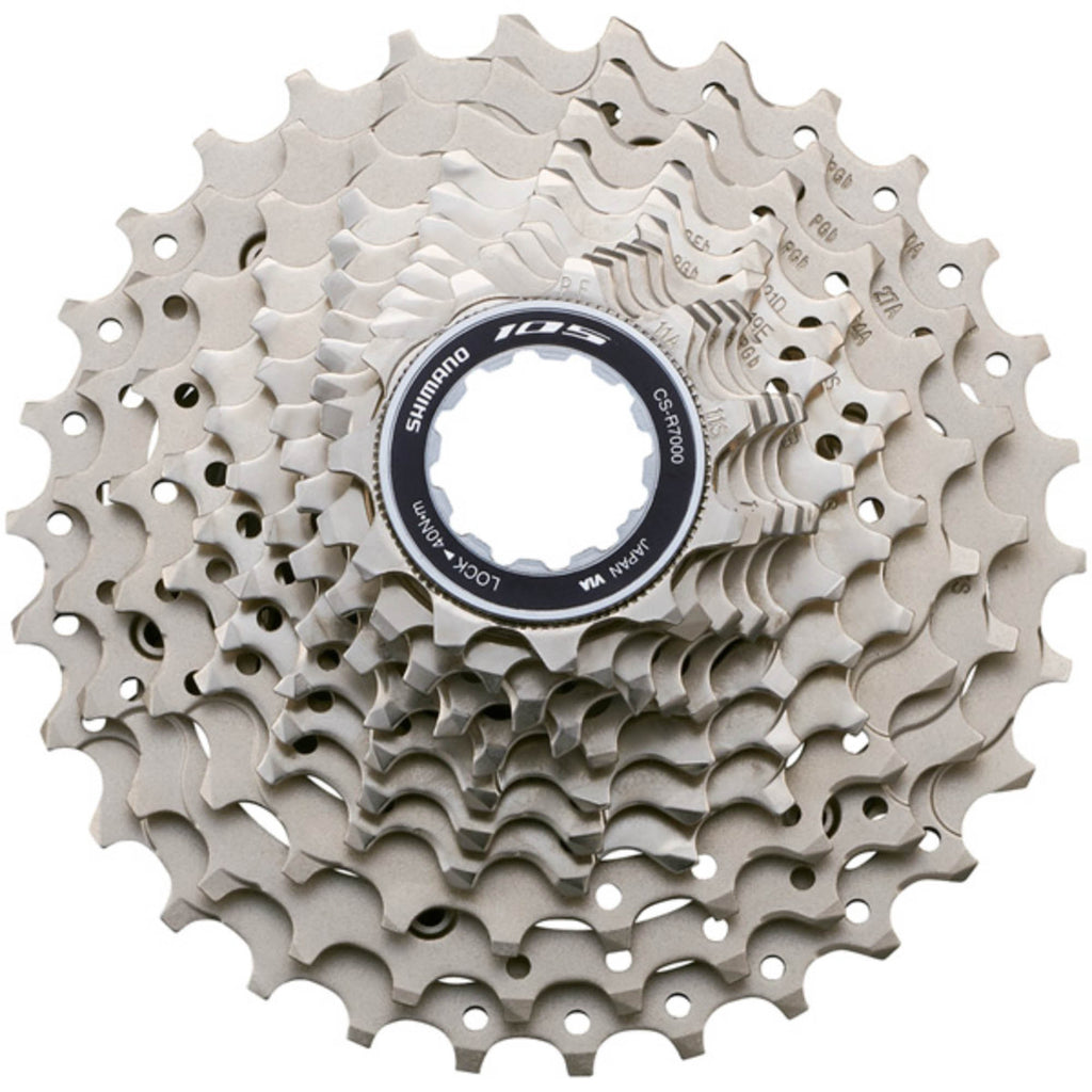 11 Speed - 11-32T - 105 - Shimano R7000 - Silver Cassette