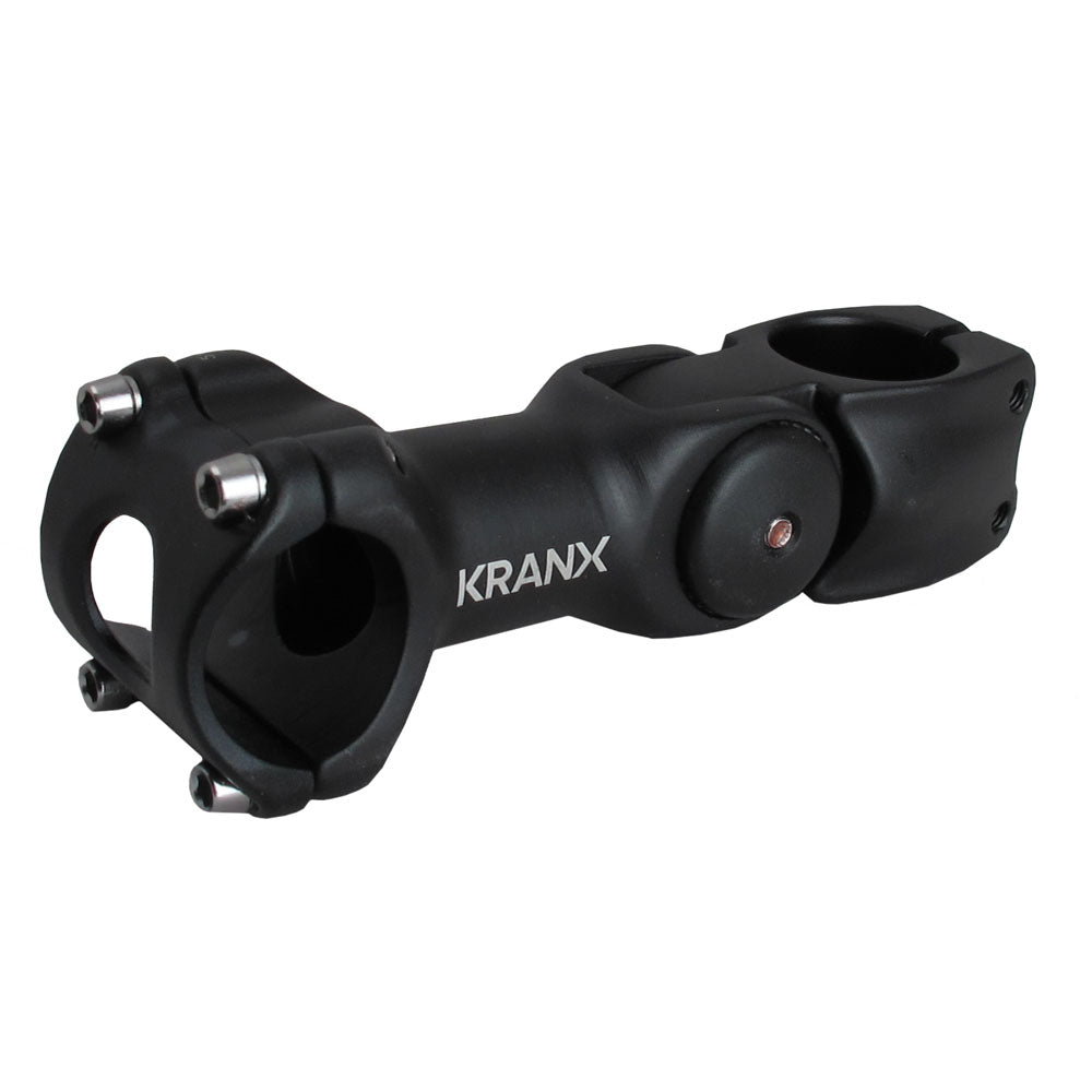 1 1/8 - 31.8mm - 110mm - 0-60° Adjustable Rise - Black - Kranx