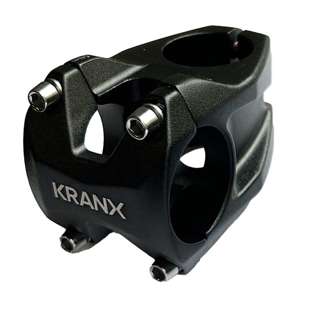 1 1/8 - 35mm - MTB Stem - 0° Rise - Black - Kranx