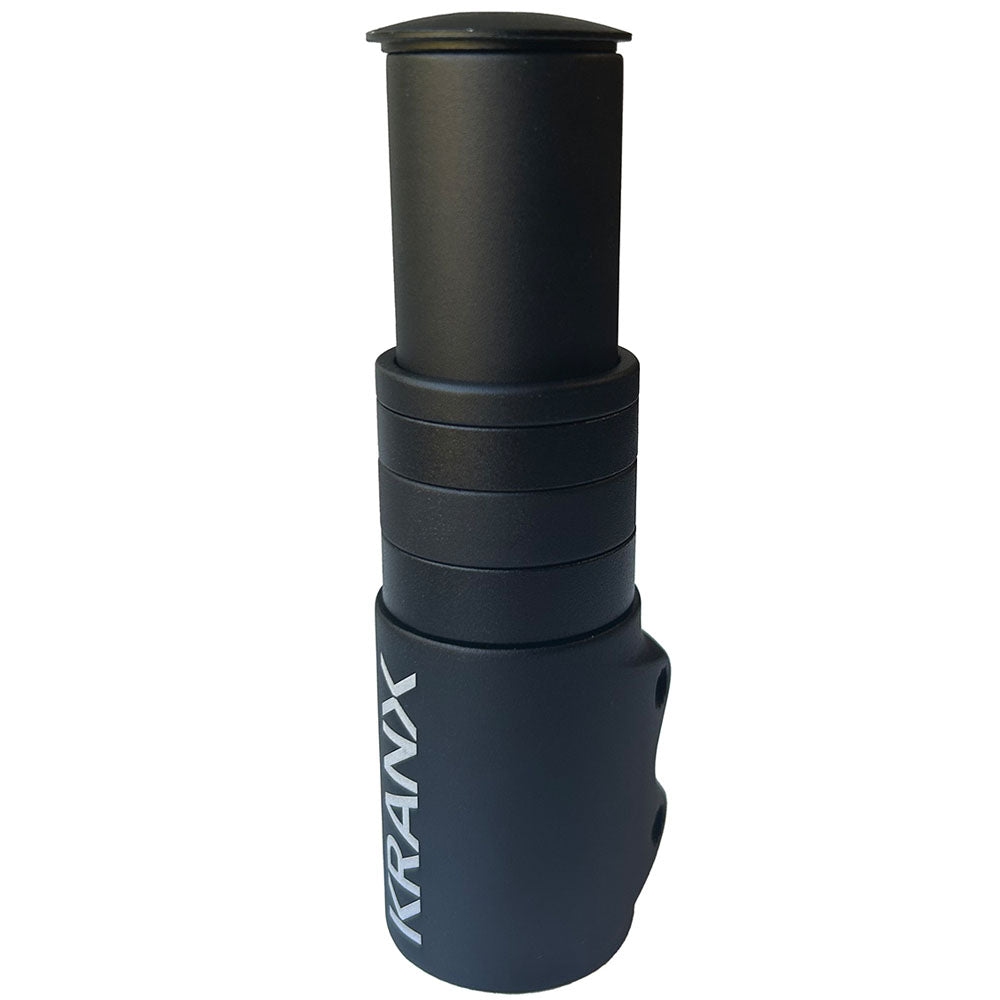 1 1/8 - 50mm-85mm Rise - High Mount - Black - Kranx