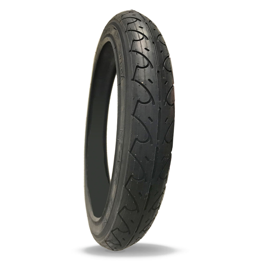 12 1/2 x 2 1/4 Pram Tyre – Nutrak 'Buggy' Modern Tread – (62-203) – Black Replacement Stroller Tyre