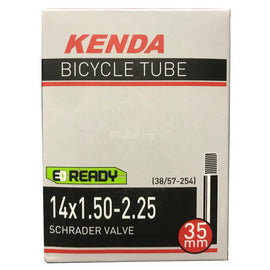 14 x 1.50 - 2.25 Kenda Inner Tube (Schrader Valve) 38/57-254