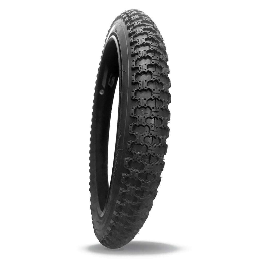 16 x 1.75 Pram Tyre – Nutrak 'Compe 3' Super Grippy Tread Pattern – Jogger Replacement Black