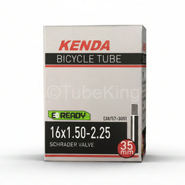 16 x 1.50 - 2.25 Kenda Inner Tube (Schrader Valve) 38/57-305