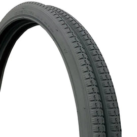 24 x 1 3/8 Wheelchair Tyres (All Grey) 37-540 (PAIR OF TYRES) *CLEARANCE