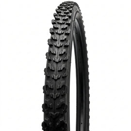 26 x 1.75 mountain bike tyre with Raider MTB tread, shown in full side profile against a white background.