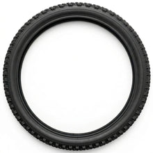 Load image into Gallery viewer, 26 x 1.75 Raider mountain bike tyre laid flat to show its circular shape and overall profile.
Copy image titleCopy alt text