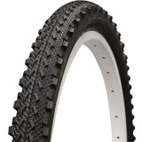 26 x 2.00 MTB Tyre - Semi-Slick Tread Pattern - Grippy & Fast Rolling - Black