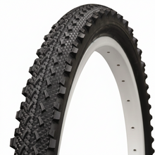 Load image into Gallery viewer, 26 x 2.00 MTB Tyre - Semi-Slick Tread Pattern - Grippy &amp; Fast Rolling - Black
