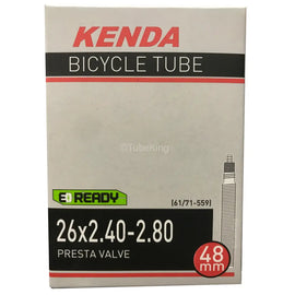 26 x 2.40 - 2.80 Kenda Inner Tube (Presta Valve) 61/71-559