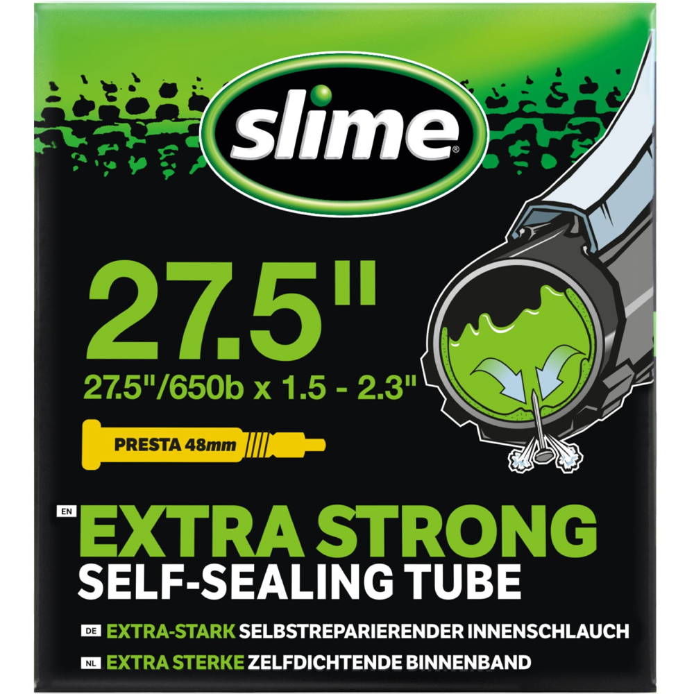 27.5 x 1.5 - 2.3" Slime Inner Tube