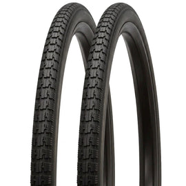 pair of 27 x 1 1/4 Bike Tyres 32-630 in black