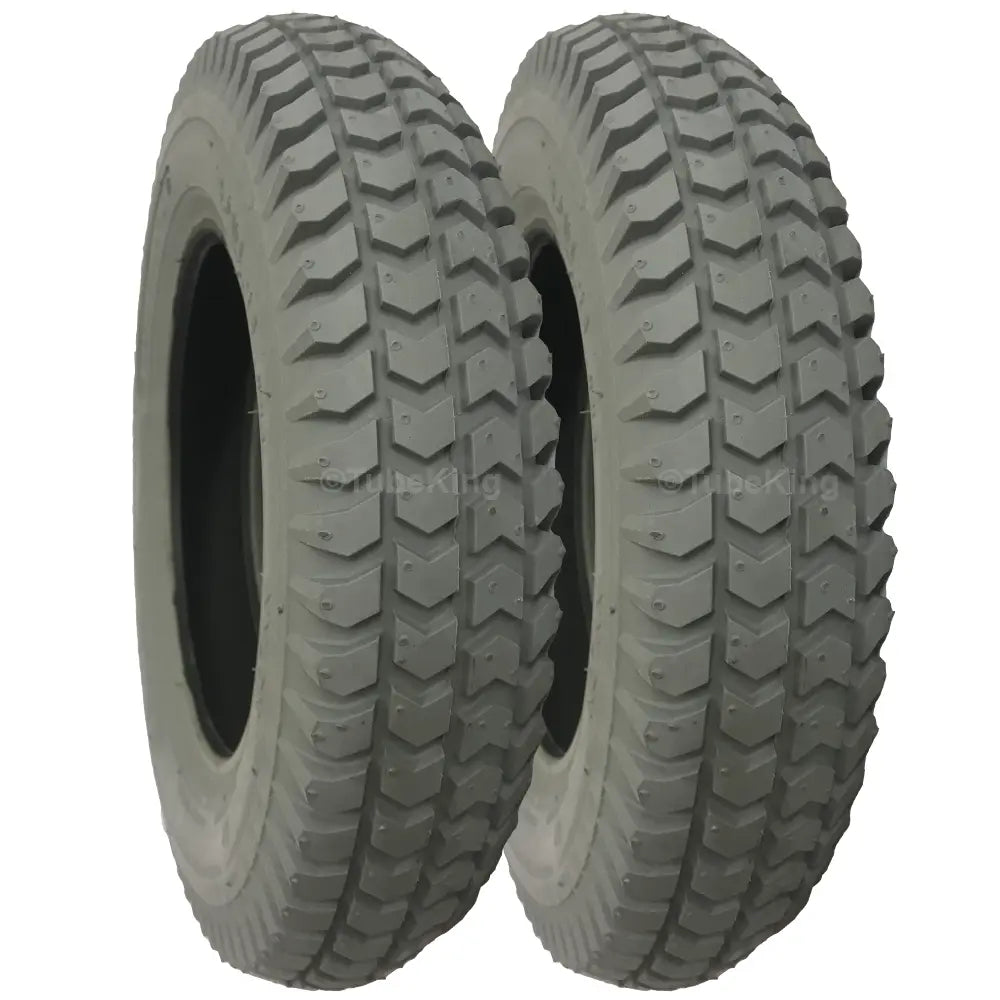 300 x 8 Tyres (3.00-8) CST C248 Tread. Grey. Pneumatic (PAIR) *CLEARANCE ITEM
