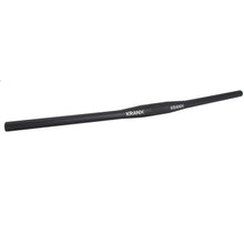 Load image into Gallery viewer, Black KranX 31.8mm MTB flat handlebar 720mm