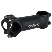 Load image into Gallery viewer, Black 31.8mm road bike stem in multiple lengths