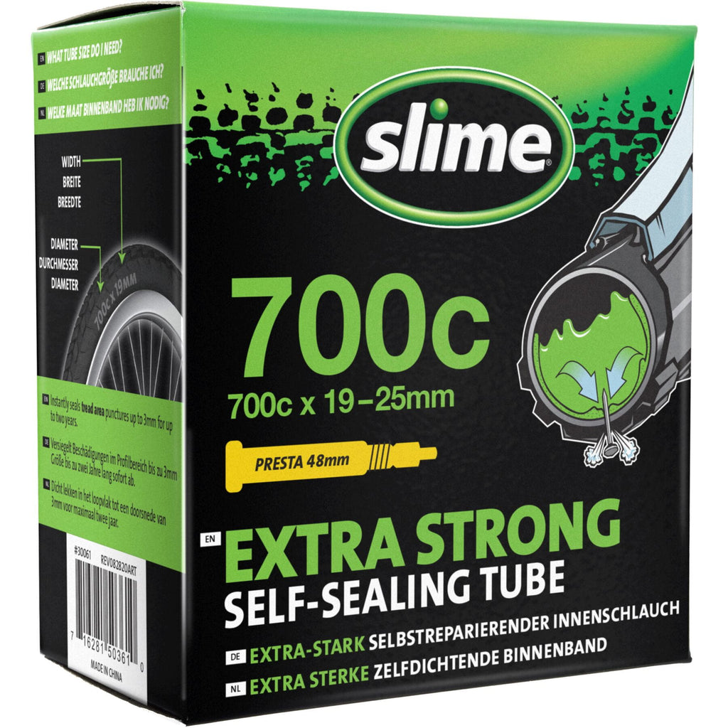 700 x 19 - 25 Slime Inner Tube - Presta Valve