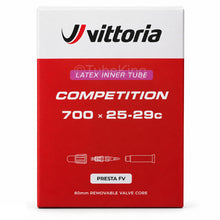 Load image into Gallery viewer, 700 x 25 - 29c Latex Inner Tube (80mm Presta Valve) NEW SIZE!