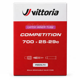 700 x 25 - 29c Latex Inner Tube (80mm Presta Valve) NEW SIZE!