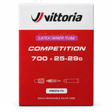 700 x 25 - 29c Latex Inner Tube (80mm Presta Valve) NEW SIZE!