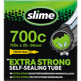 700 x 25 - 34 Slime Inner Tube - Presta Valve 48mm