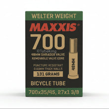 Load image into Gallery viewer, 700 x 35 - 45 Maxxis Welter Weight Inner Tube (Schrader Valve 48mm) *CLEARANCE ITEM