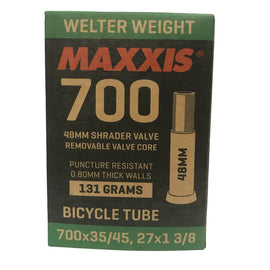 700 x 35 - 45 Maxxis Welter Weight Inner Tube (Schrader Valve 48mm) *CLEARANCE ITEM