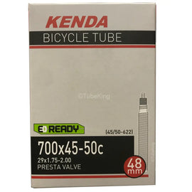 700 x 45 - 50c Kenda Inner Tube (Presta Valve) 29. 1.75 - 2.00 (45/50-622)