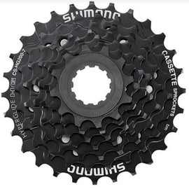 7 Speed - 12-28T - MTB - Shimano HG200 - Black Cassette