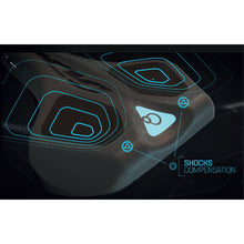 Load image into Gallery viewer, comfort bike seat memory foam shock absorption areas