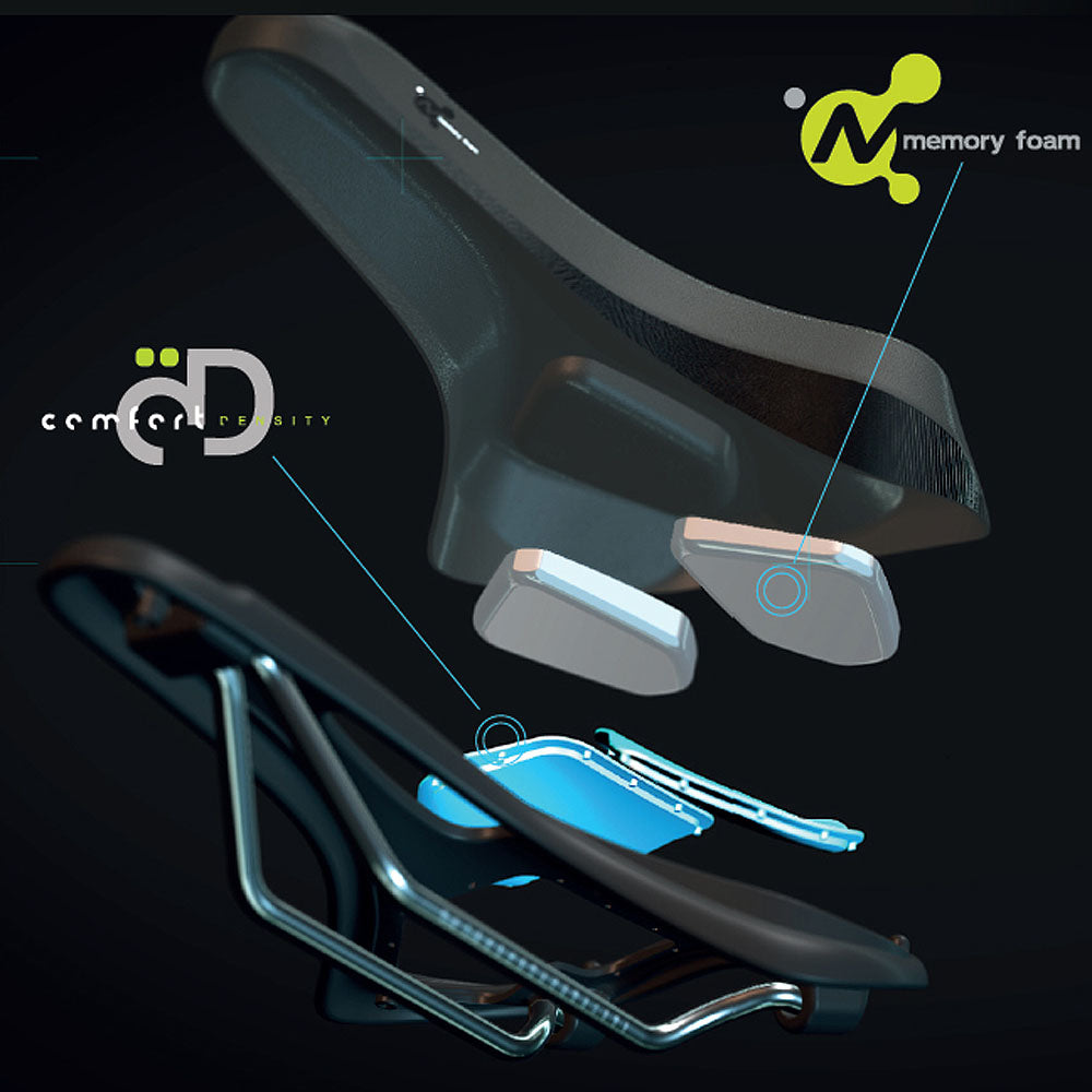 Comfort Plus MTB Cutaway Saddle – Memory Foam