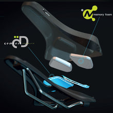Load image into Gallery viewer, Comfort Plus MTB Cutaway Saddle – Memory Foam