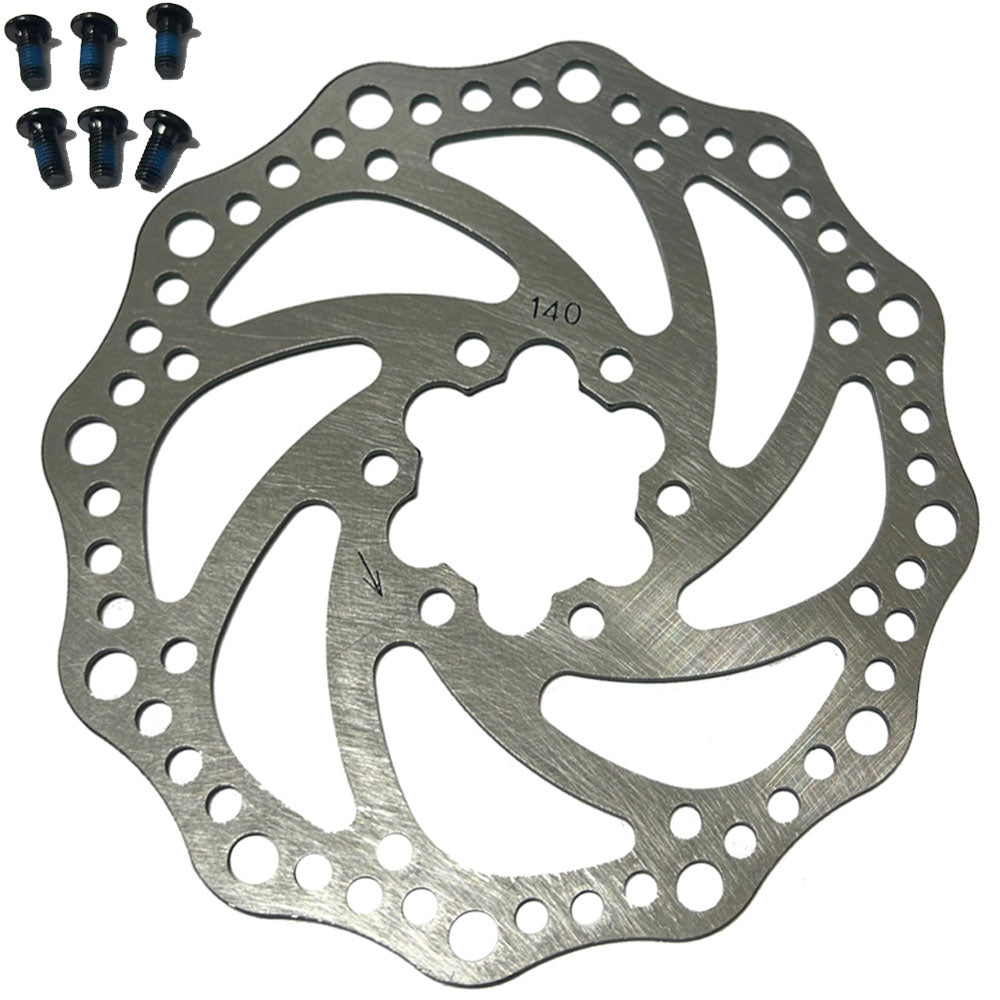 Brake Rotor - Kranx - 6 Bolt - 140mm/160mm/180mm/203mm
