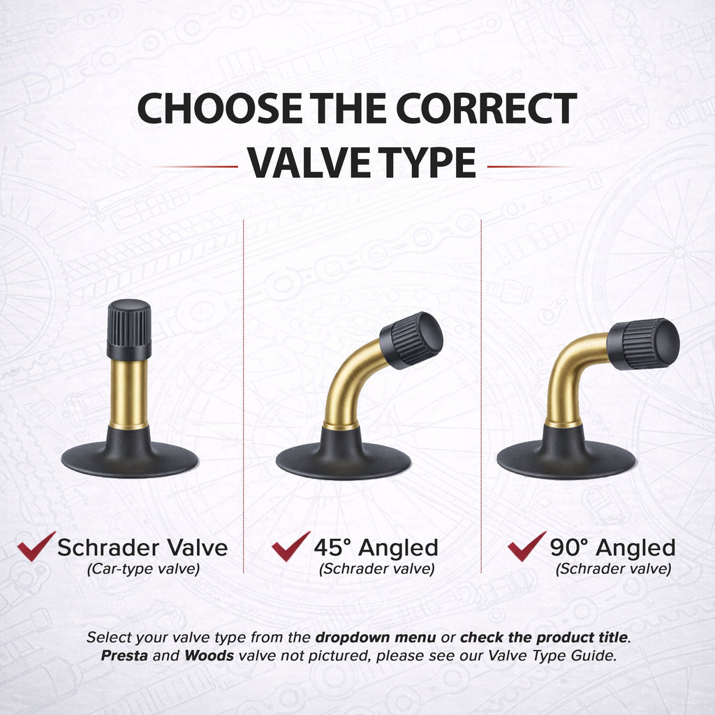 8 1/2 x 2 1/4" Inner Tube (CR202) Angled Valve *CLEARANCE ITEM